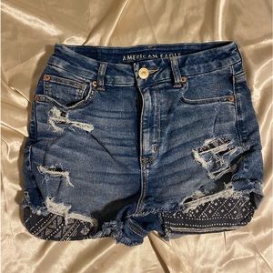 American Eagle bandana shorts